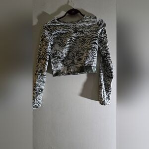 Gymshark Camouflage Long Sleeve Crop Top
